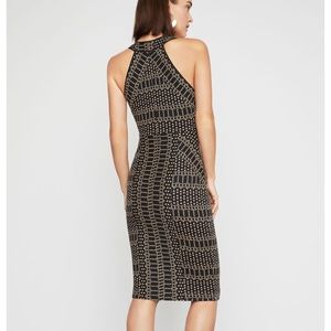 BCBGMaxAzria Dresses - BCBG pyramid jacquard dress XS BCBGMaxAzria Dresses - BCBG pyramid jacquard dress XS